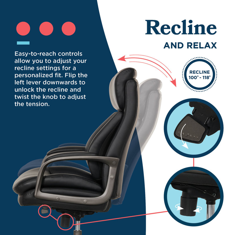 La-Z-Boy® Nova Executive Office Chair, Patented AIR La-Z-Boy® Nova Executive Office Chair, Patented AIR